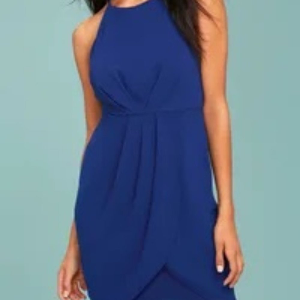 Lulus blue dress